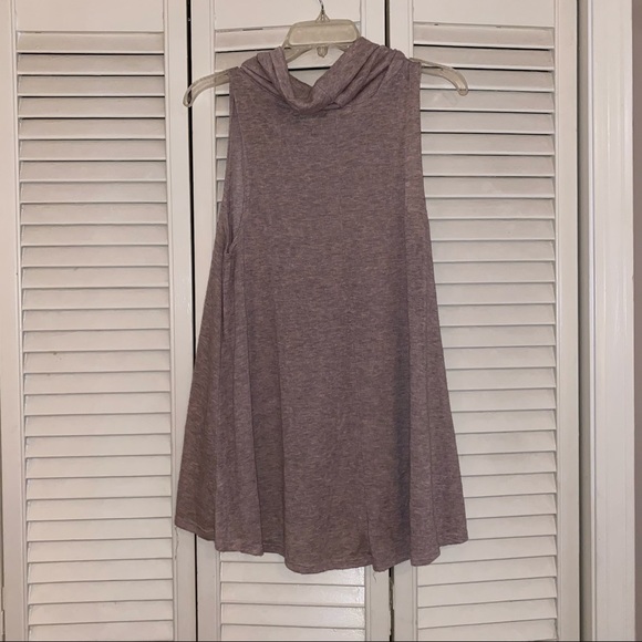 Jella C. Cowlneck Sleeveless Sweater - Picture 2 of 3